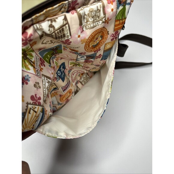 LeSportsac Hawaii Postage Print Crossbody Bag Limited Edition Travel Purse - Picture 8 of 11